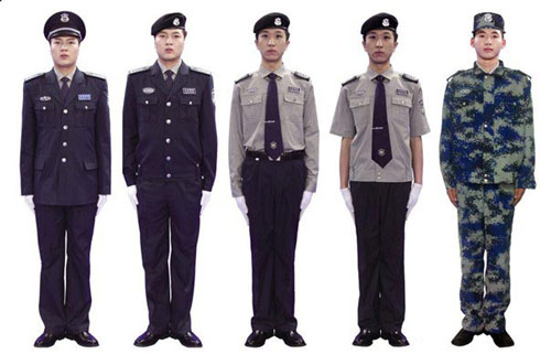 2011式保安服款式標準圖片