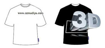 深圳訂做T恤衫小貼士：什么是3D立體T恤衫？