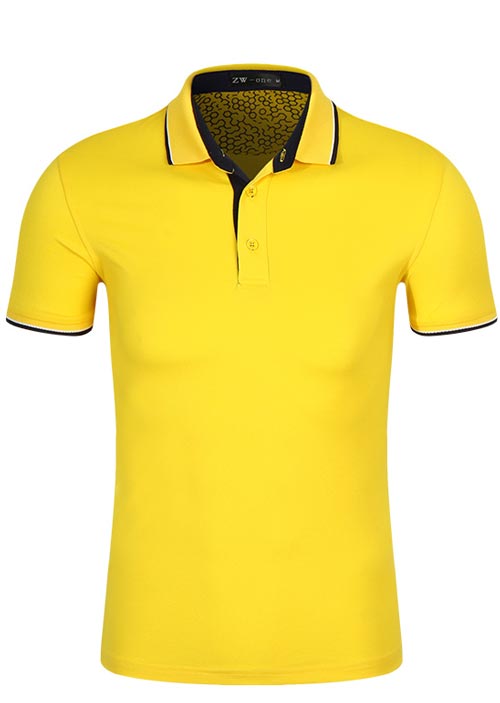 黃色工作服polo衫訂做