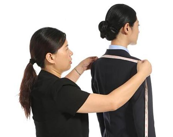 定制工作服或訂做衣服時測量尺寸方法及圖解